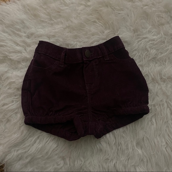 GAP Bottoms Toddler Girls Gap Purple Bubble Corduroy Shorts Poshmark